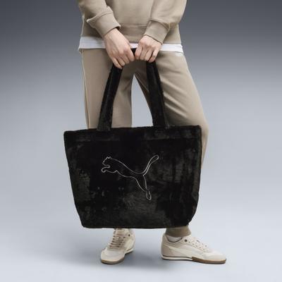 Shopper PUMA "UP 17 l Shopper Damen", Damen, Gr. B/H/T: 24cm x 35cm x 15cm onesize, schwarz, Polyester, Taschen Shopper