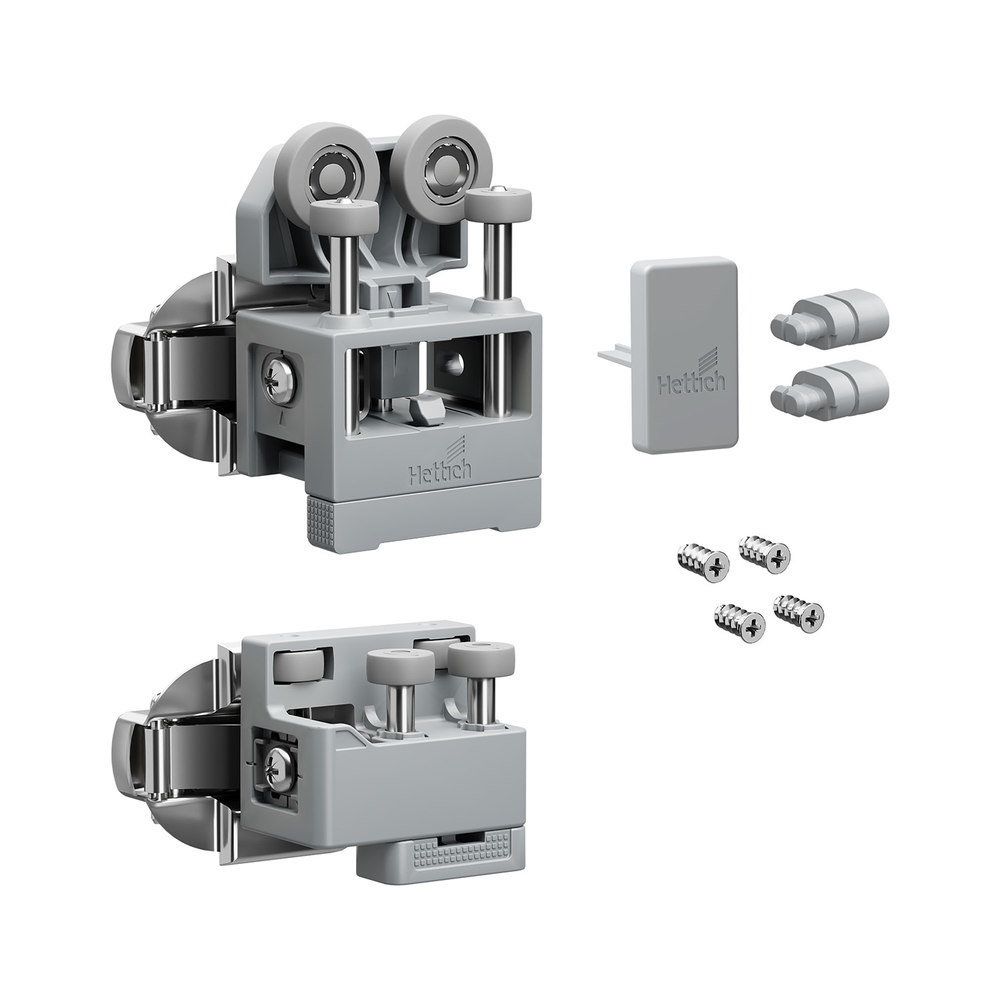 Hettich Falttürbeschläge-Set WingLine L, links, ohne Schließautomatik 9339386