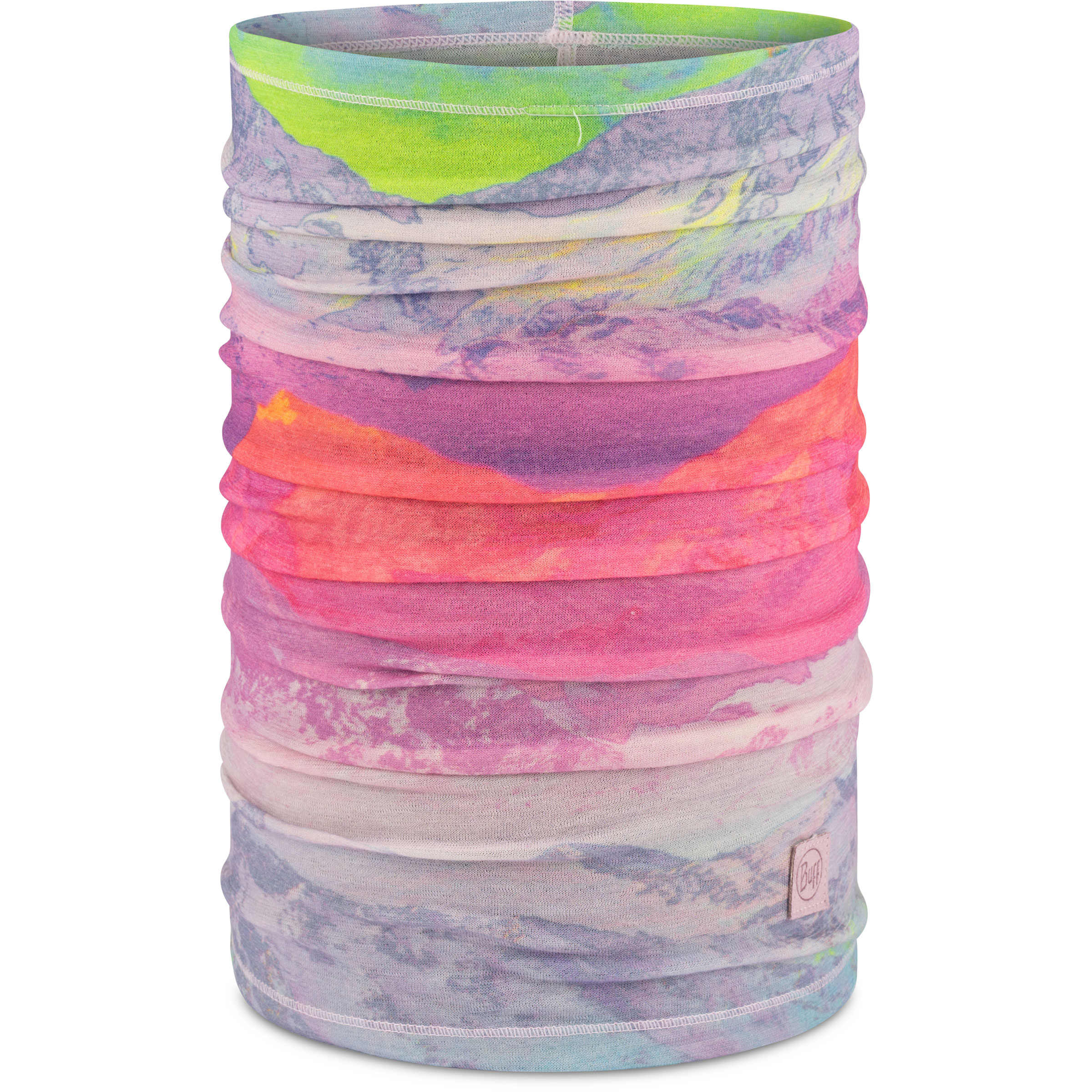 Buff Merino Lw Prints Schlauchtuch Schals & Multifunktionstücher arci lilac ice Trekking Schnell trocknend Merinowolle
