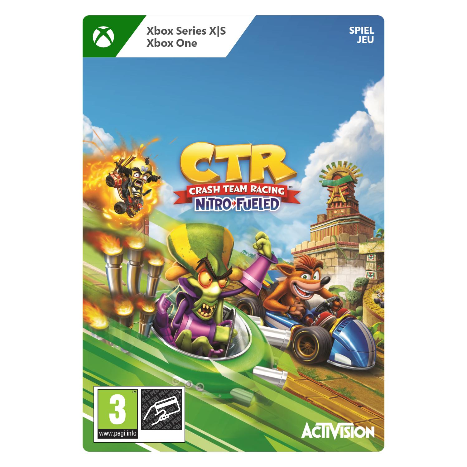 Microsoft Xbox Crash Team Racing Nitro-Fueled: Nitros Oxide Edition Download Code (Xbox One S, Xbox One X, Xbox Series S, Xbox Series X) (G7Q-00263)