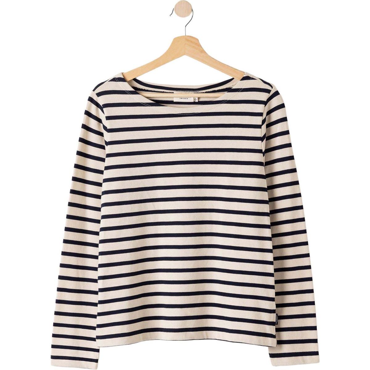 Holebrook Engla Boatneck ecru/navy (193) M S42502-193-M