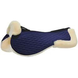 Lammfellpad Streamline Dressur Blau / L