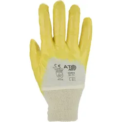 Nitril-Handschuh, gelb, Größe 10 - gelb - 10