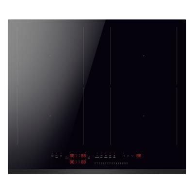 AMICA Induktions-Kochfeld, schwarz, B:59,2cm T:52,2cm, Kochfelder, Viel Platz und schnelle Hitze für entspanntes Kochen im Alltag