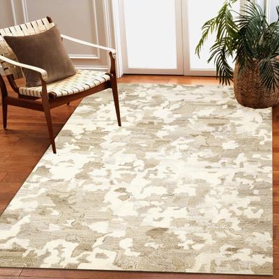 Lush Decor Hana Abstract Indoor Rug Natural