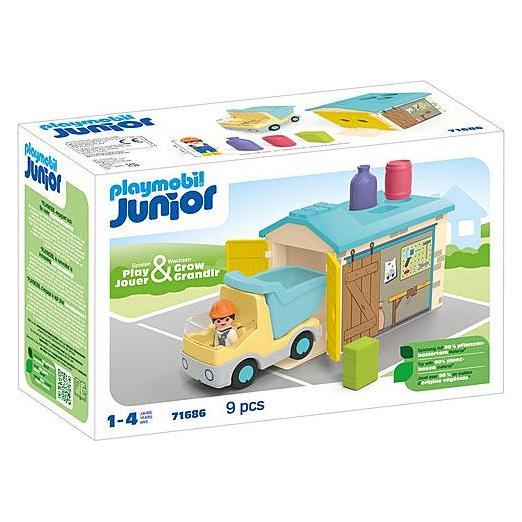 Playmobil LKW mit Sortiergarage (71686)