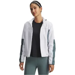 UNDER ARMOUR Velociti Pro ColdWeather Laufjacke Damen 100 - white/jasper blue/reflective S