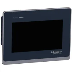 Schneider Electric HMIST6400 Harmony ST6 7, W Basic HMI Touch-Panel resistiv, 2 x Ethernet (dual IP), 2 x serielle COM, USB