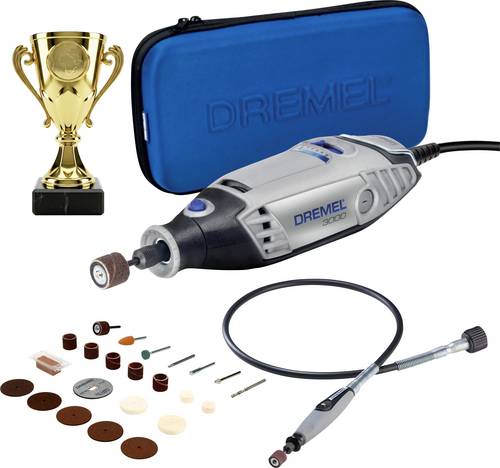 Bosch DREMEL 3000-1/25 WM F0133000WC Multifunktionswerkzeug mit Zubehör, inkl. Koffer 130W