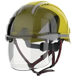 Jsp Industriekletterhelm EVO® VISTAshield® DualswitchTM gelb/rauch ABS