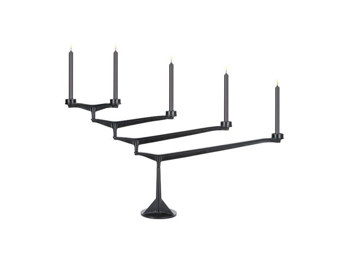 Tom Dixon Spin Kerzenhalter Black