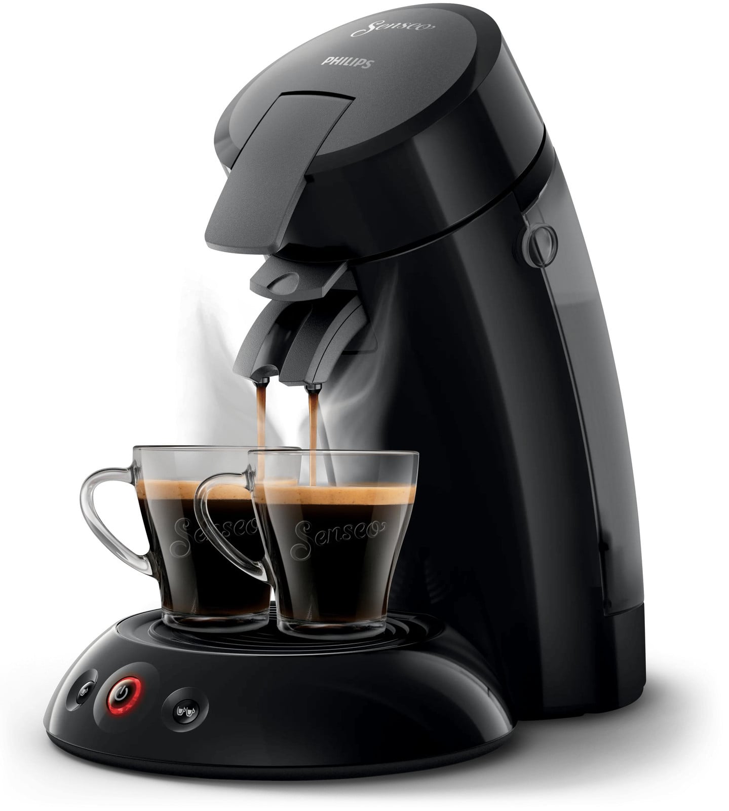 Philips Senseo Original koffiezetapparaat met koffieboostfunctie, zwart (HD6553/67)