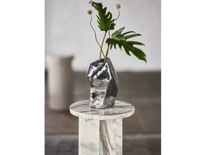 Vase Dimona Ø 15cm Silber