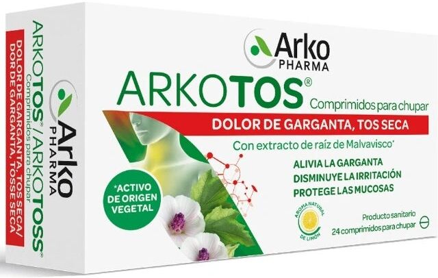 Arkotos Tos Seca 24 Comprimidos Para La Tos