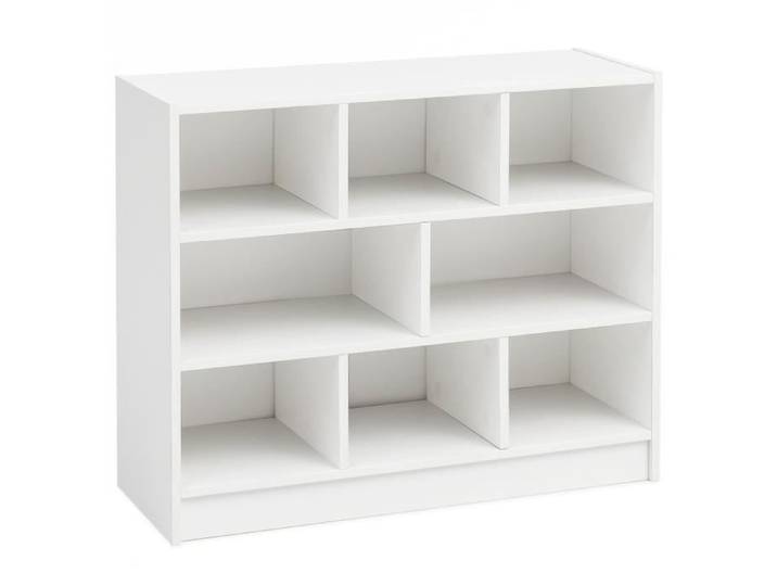 FineBuy Bibliothèque 80x29 5x68 5 cm Étagère avec Compartiments