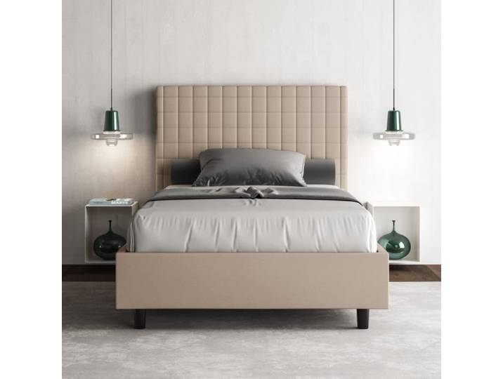 Lit coffre - SUNNY - Sunny 120x200 - Blanc - 1 personne - A lattes - Avec tiroirs