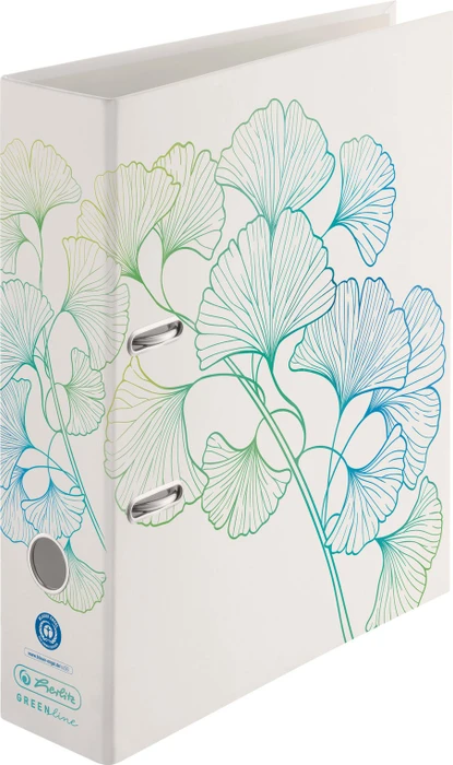 Herlitz Ordner maX.file A4 8cm GREENline Ginkgo