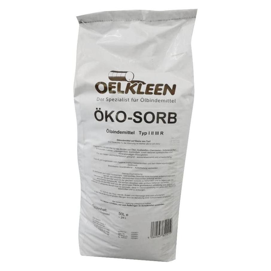 0 neutral Granulat, Oel-Kleen Öko-Sorb, Ölbinder aus Naturfaser, nicht scheuernd, schwimmfähig, 50 l S (1x, 50 l) (1000691)