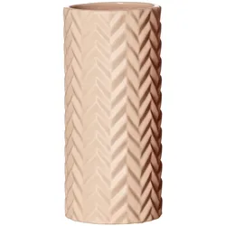 VASE Zick Zack Creme 25 cm