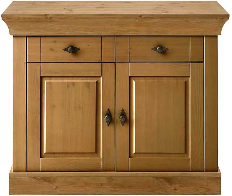 Pharao24.de Holz Kommode aus Kiefer Landhausstil