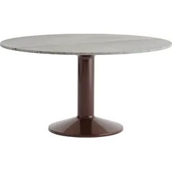 Midst Tisch, rund, 140 cm, mit Marmorplatte