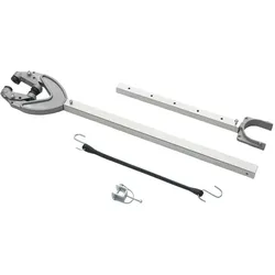 VEVOR verstellbarer Heckspiegelschoner Transom Saver (812,8-1117,6 mm) mit robustem Kopf, korrosionsbeständiger Heckspiegelschoner Außenbordmotoren unter 100 PS, für Roller Anhänger Boot
