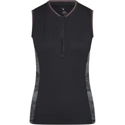 Imperial Riding Tech Top Royalty Sporttop ärmellos schwarz mit roségold Glitzer, Größe: S