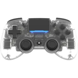 Retro Fighters Retro-.Fighters - Mantis Mini Bluetooth Controller - Crystal (PC, PS4), Gaming Controller, Transparent