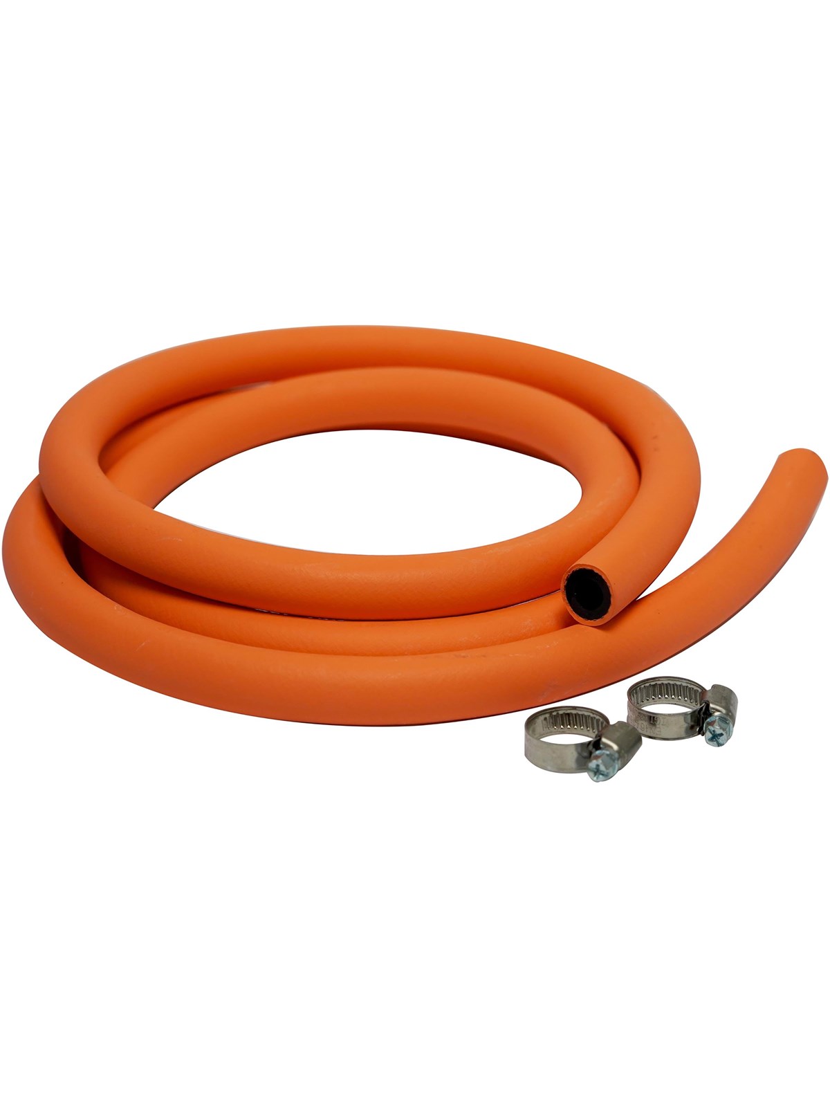 cozze Schlauch für Regler, 2,0 m & 2 x Schlauchklemmen für