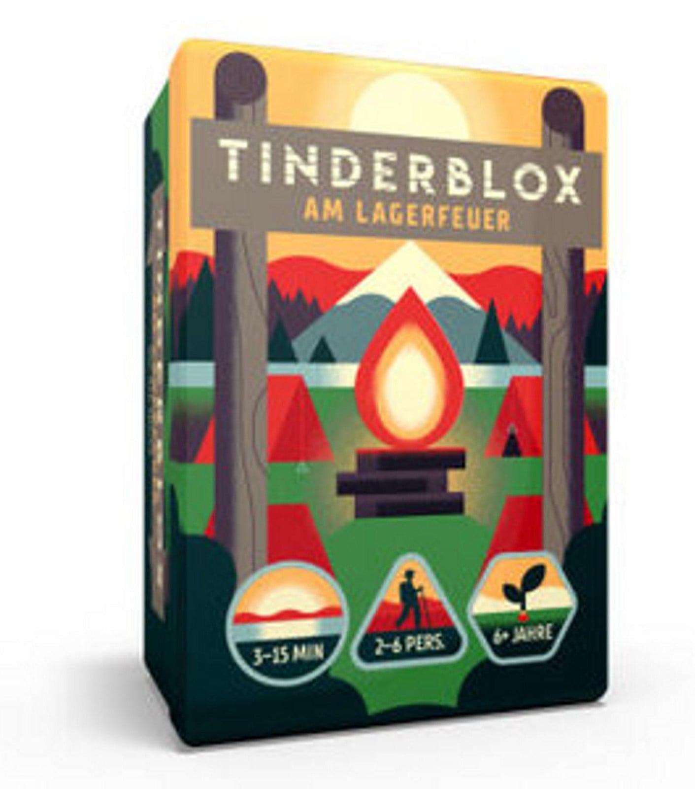 Tinderblox - Behendigheidsspel voor bij het kampvuur