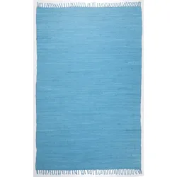 Teppich HAPPY COTTON türkis (BT 160x230 cm) - BT 160x230 cm