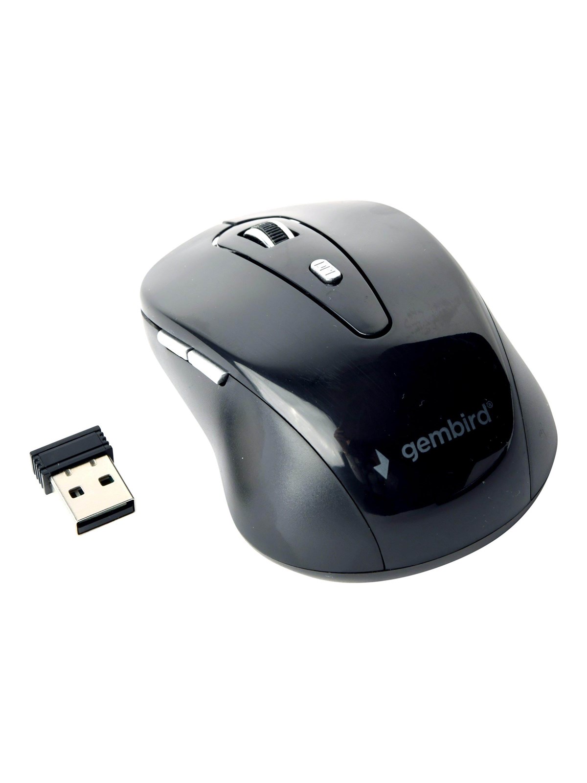 Gembird Wireless optical mouse 6B-01 - Maus (Schwarz)