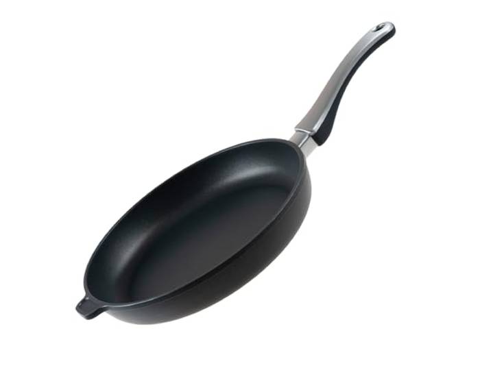 Pfannen Harecker Premium Aluguss Bratpfanne 28 cm Ø für alle Herdarten I 5cm Höhe I Made in Germany I Antihaft beschichtet I Pfanne Induktion für Bratkartoffeln Fisch Fleisch