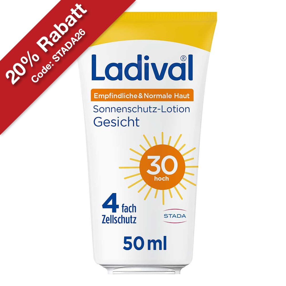 STADA Consumer Health Deutschland GmbH Ladival Empfindl. & Normale Haut Sonnenschutz LSF 30 Gesicht 19362792