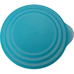 Deckel für Eleganzia - türkis (Formnummer 5026)