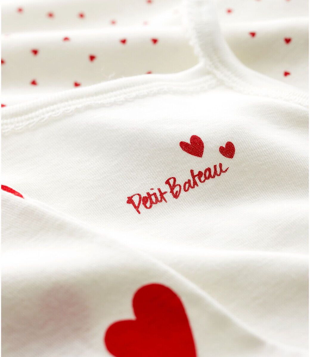 PETIT BATEAU Lot de 3 bodies à bretelles