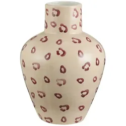 HOME STORY Vase Leodesign   ¦ rosa/pink ¦ Dolomite ¦ Maße (cm): H: 25,5  Ø: 18.5