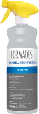 Param GmbH FORMADES Schnelldesinfektion Sensitive Sprühfl. 500 ml 16928939