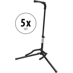 Classic Cantabile GS-200F Gitarrenständer klappbar 5x Set