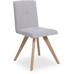 Polsterstuhl HARPER LINOSA (BHT 48x90,50x61,50 cm) - Bezug: Stoff - BHT 48x90,50x61,50 cm