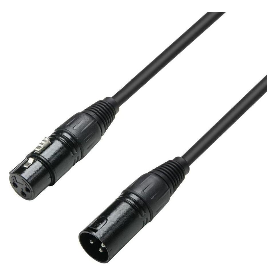 AH Cables DMXKabel XLRMale/XLRFemale (10 m, XLR Kabel) (KDMX10)