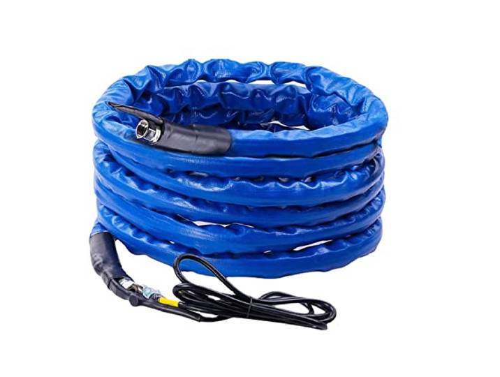 Fayelong Beheizter Wasserschlauch für Wohnmobile, Beheizter Trinkwasserschlauch mit Thermostat 1/2 Zoll Innendurchmesser -45 °F Temperaturbeständigkeit für Camper Garden Truck (25FT)