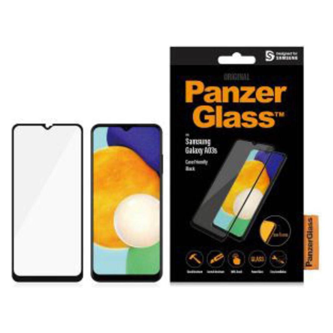 PanzerGlass 7280 Displayschutzfolie für Mobiltelefone Samsung (1 Stk., Samsung Galaxy A03, Samsung Galaxy A03s) (7280)