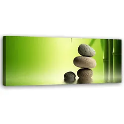WANDBILD zen steine