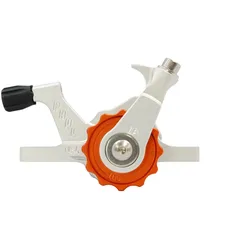Paul Component Klamper Scheibenbremse PM/IS, Long-Pull, silver/orange
