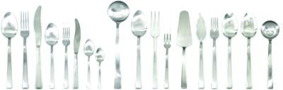 Mepra Levantina Flatware Set - 151 Pieces - Ice