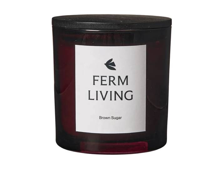 Ferm Living Vitto geurkaars 45 u Dark Grape