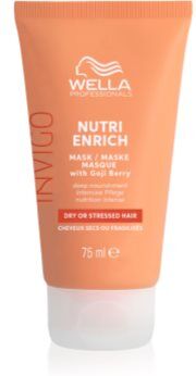 Wella Invigo Nutri-Enrich máscara de nutrição profunda para cabelo seco 75 ml. Invigo Nutri-Enrich