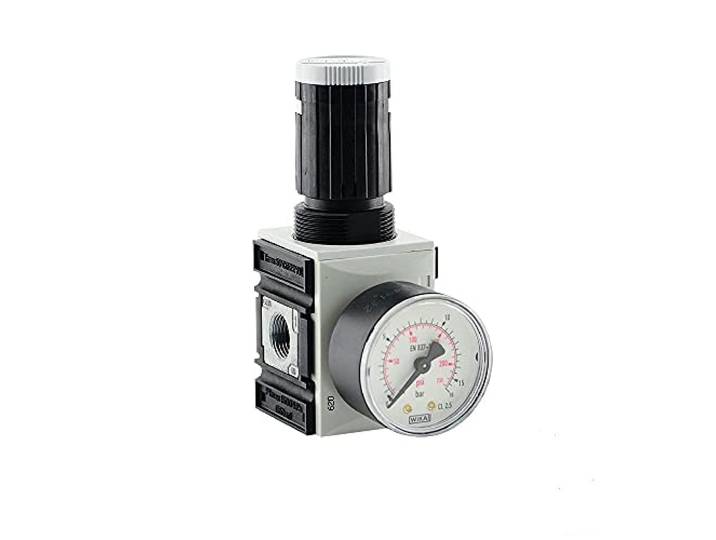 Druckregler Futura-Baureihe 1, bis 2700 l/min Druckminderer Druckluftregler (Präzisions/G 1/4 / 0,1-1 bar)