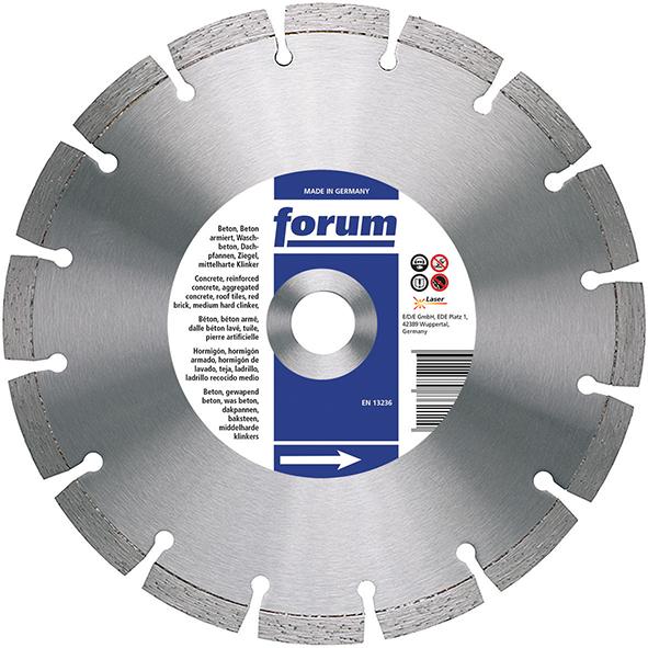 FORUM Diamant-Trennscheibe, lasergeschweißt